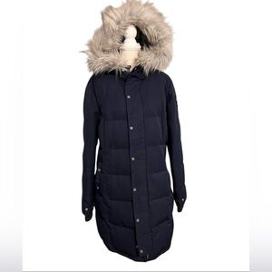Down Spyder parka.  Jacket.  Winter.